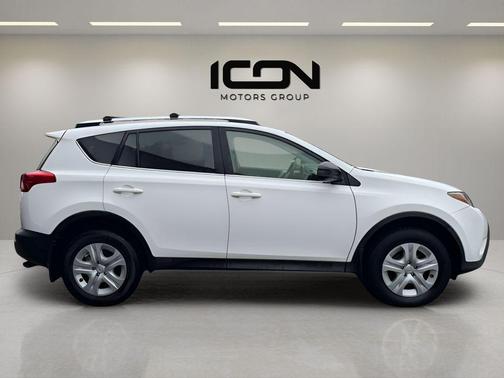 Super White 2015 Toyota RAV4 LE