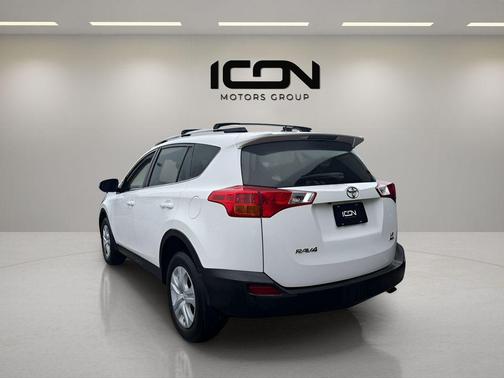 Super White 2015 Toyota RAV4 LE