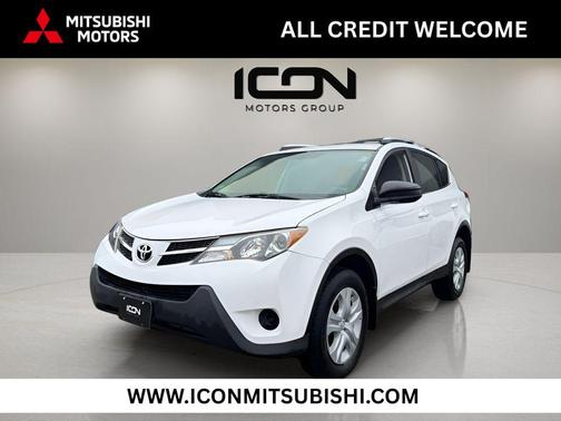 Super White 2015 Toyota RAV4 LE