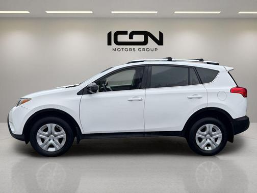 Super White 2015 Toyota RAV4 LE