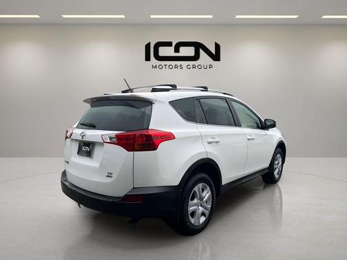 Super White 2015 Toyota RAV4 LE