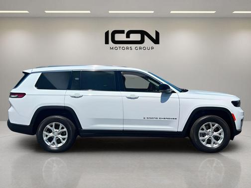 Bright White Clearcoat 2023 Jeep Grand Cherokee L Limited