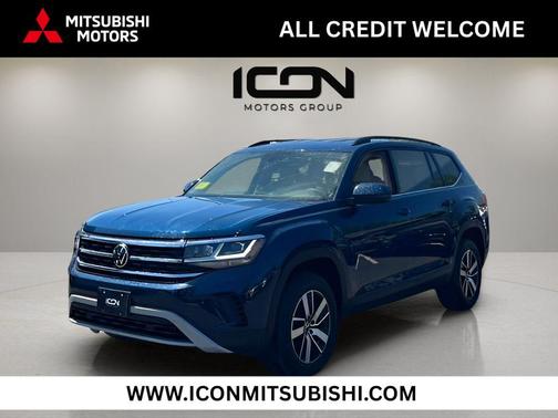 Tourmaline Blue Metallic 2023 Volkswagen Atlas 2.0T SE