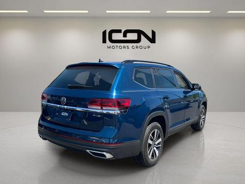 Tourmaline Blue Metallic 2023 Volkswagen Atlas 2.0T SE