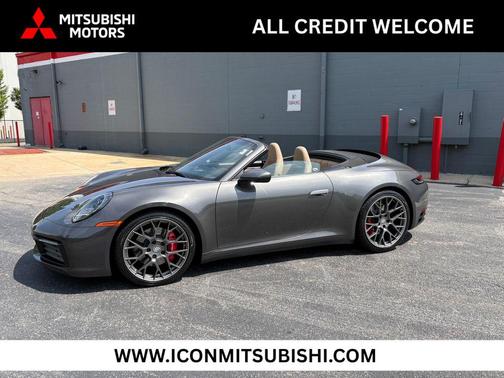 Agate Grey Metallic 2020 Porsche 911 Carrera 4S Cabriolet
