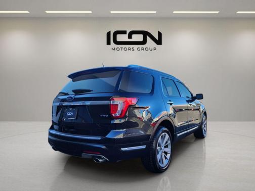 Shadow Black 2018 Ford Explorer Limited