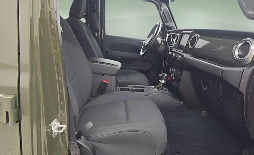 Sarge Green Clearcoat 2023 Jeep Wrangler 4-Door Sahara
