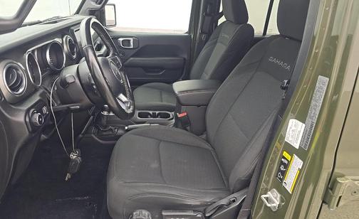Sarge Green Clearcoat 2023 Jeep Wrangler 4-Door Sahara