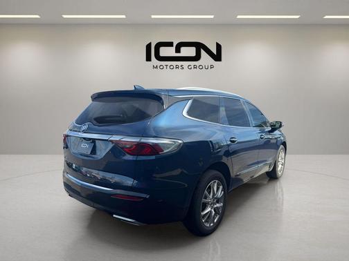 Emperor Blue Metallic 2023 Buick Enclave Essence AWD