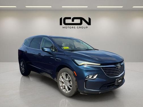Emperor Blue Metallic 2023 Buick Enclave Essence AWD