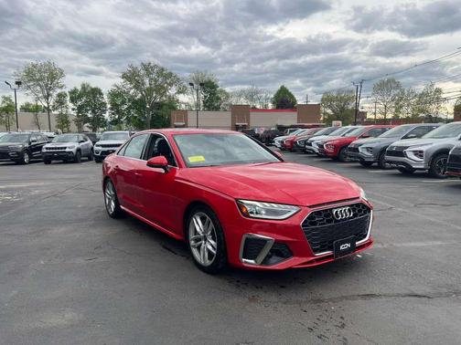 Mythos Black Metallic 2024 Audi A4 45 S line Premium Plus