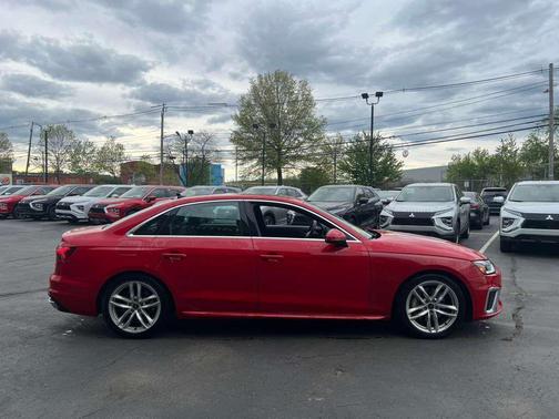 Mythos Black Metallic 2024 Audi A4 45 S line Premium Plus