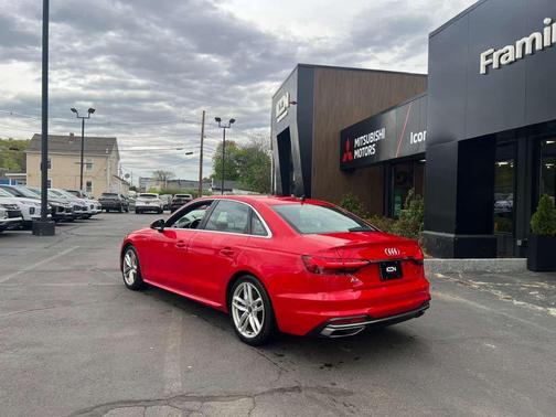 Mythos Black Metallic 2024 Audi A4 45 S line Premium Plus