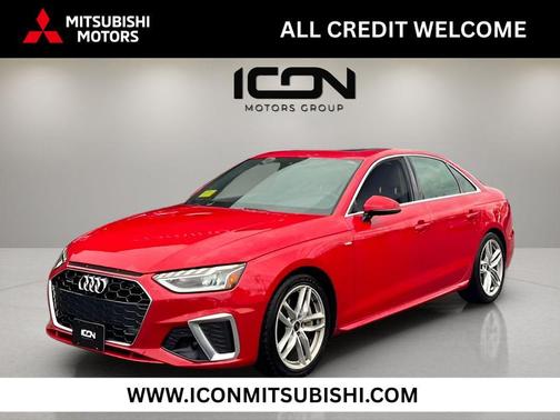 Mythos Black Metallic 2024 Audi A4 45 S line Premium Plus