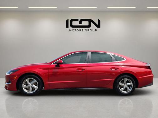 Calypso Red 2021 Hyundai SONATA SE