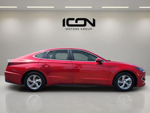 Calypso Red 2021 Hyundai SONATA SE