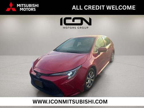 Barcelona Red Metallic 2021 Toyota Corolla LE