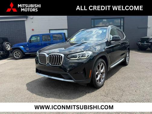 Jet Black 2022 BMW X3 xDrive30i