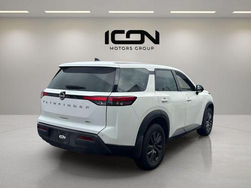 Glacier White 2024 Nissan Pathfinder S 4WD