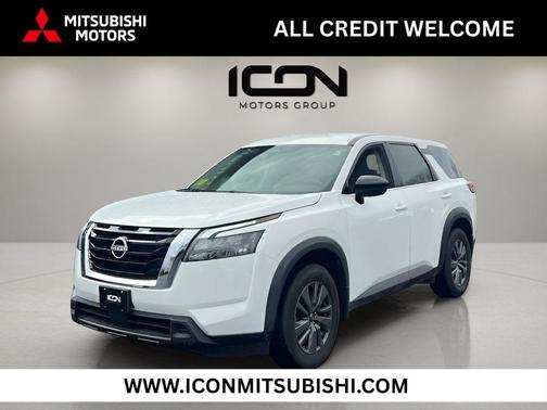 Glacier White 2024 Nissan Pathfinder S 4WD
