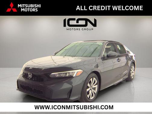 Meteorite Gray Metallic 2025 Honda Civic LX