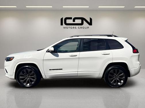 Pearl White Pearlcoat 2019 Jeep Cherokee Limited