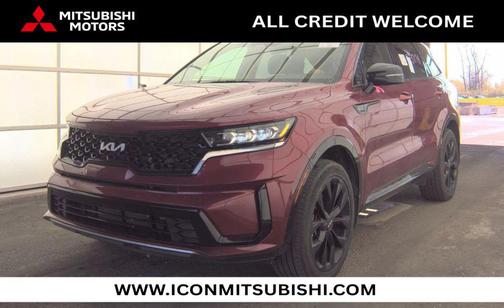 Passion Red Tintcoat 2022 Kia Sorento EX