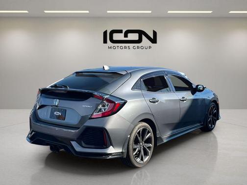 Sonic Gray Pearl 2019 Honda Civic Sport