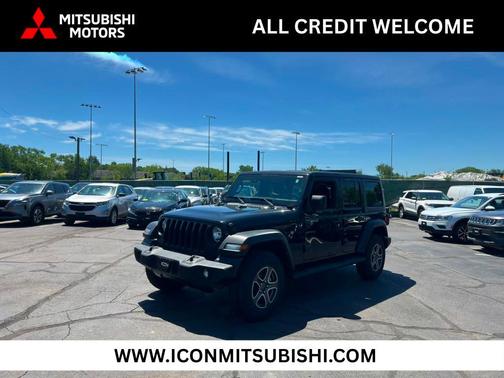 Black Clearcoat 2022 Jeep Wrangler Unlimited Sport