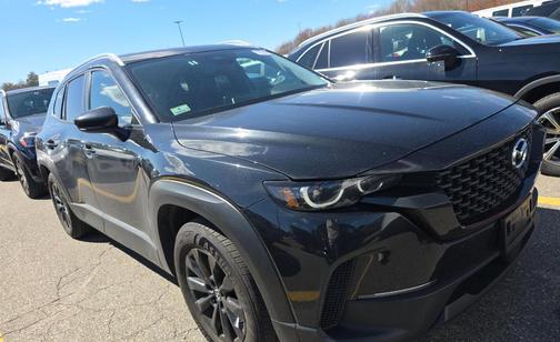 Jet Black Mica 2025 Mazda CX-50 2.5 S Preferred Package