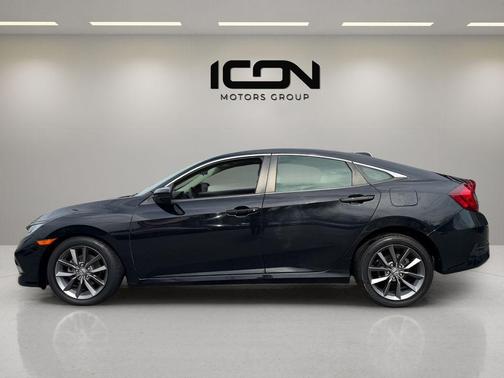Crystal Black Pearl 2020 Honda Civic EX