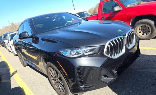 Black Sapphire Metallic 2025 BMW X6 xDrive40i