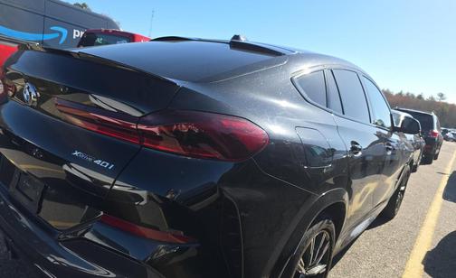 Black Sapphire Metallic 2025 BMW X6 xDrive40i