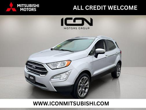 Silver Metallic 2021 Ford EcoSport Titanium