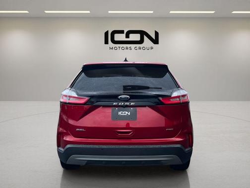 Rapid Red Metallic Tinted Clearcoat 2022 Ford Edge SEL