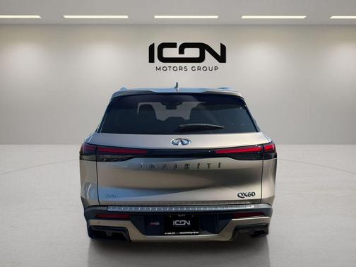 Warm Titanium 2023 INFINITI QX60 Luxe