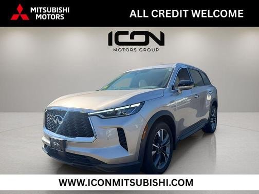 Warm Titanium 2023 INFINITI QX60 Luxe