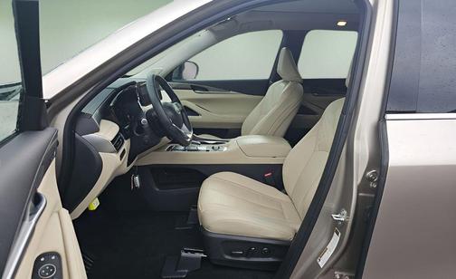 Warm Titanium 2023 INFINITI QX60 Luxe
