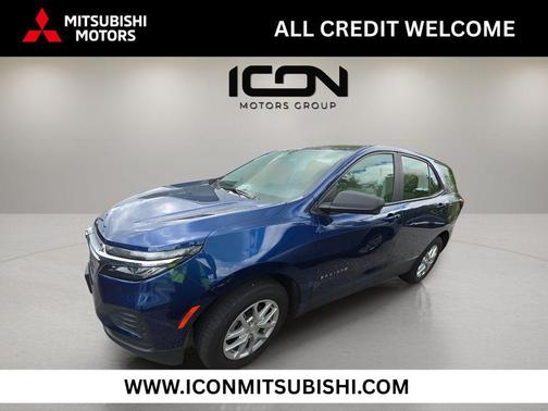 Blue Glow Metallic 2022 Chevrolet Equinox LS