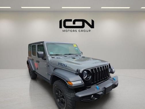 Sting-Gray Clearcoat 2023 Jeep Wrangler 4xe Base