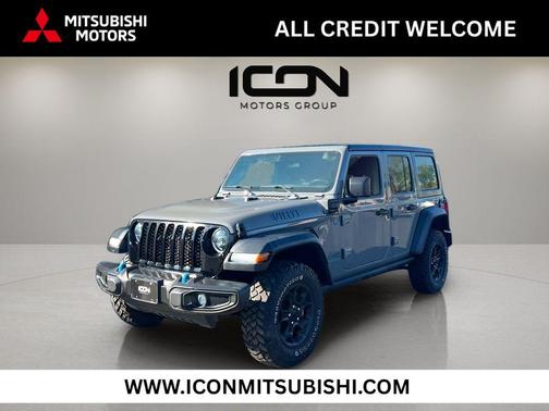 Sting-Gray Clearcoat 2023 Jeep Wrangler 4xe Base