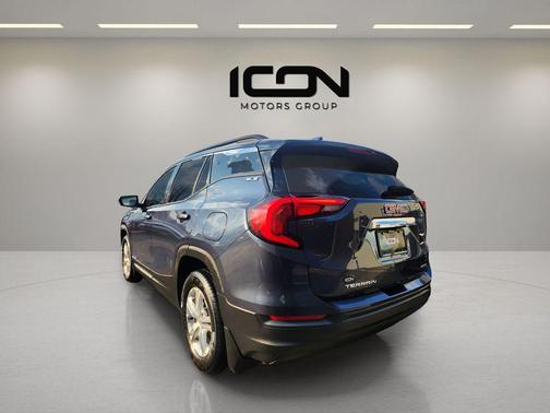 Blue Steel Metallic 2019 GMC Terrain SLE