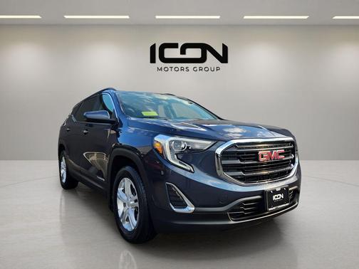 Blue Steel Metallic 2019 GMC Terrain SLE
