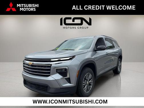 Sterling Gray Metallic 2024 Chevrolet Traverse LT