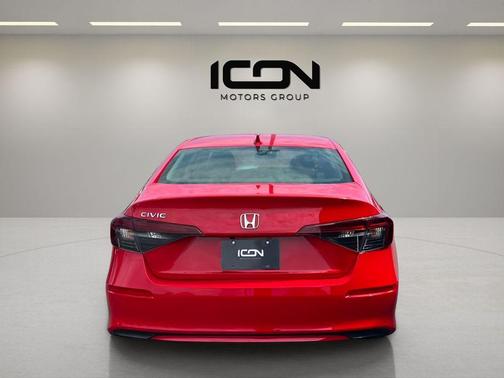 Rallye Red 2025 Honda Civic LX