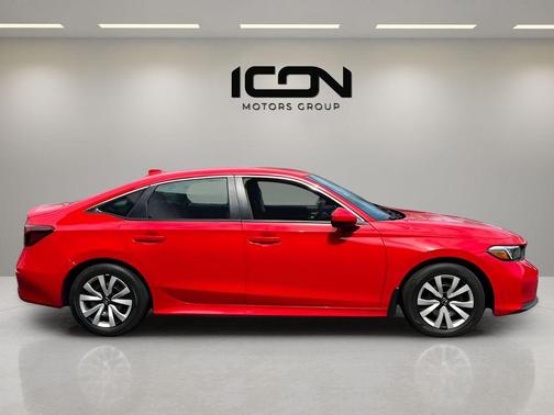 Rallye Red 2025 Honda Civic LX