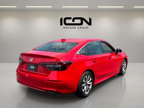 Rallye Red 2025 Honda Civic LX
