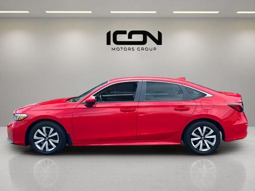 Rallye Red 2025 Honda Civic LX