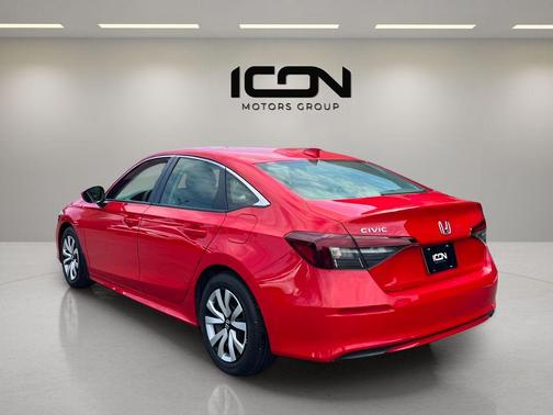 Rallye Red 2025 Honda Civic LX
