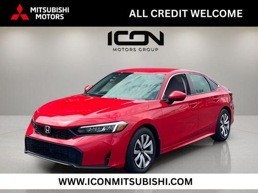 Rallye Red 2025 Honda Civic LX